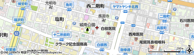 兵庫県姫路市立町周辺の地図