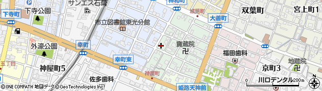 兵庫県姫路市神和町65周辺の地図