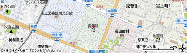 兵庫県姫路市神和町84周辺の地図