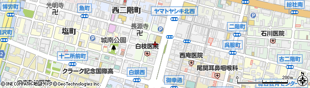 百十四銀行姫路支店周辺の地図