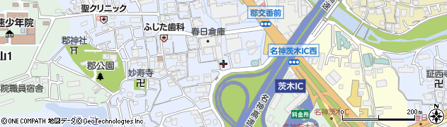 有限会社茨木おしぼりサービス周辺の地図