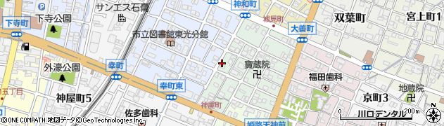 兵庫県姫路市神和町66周辺の地図