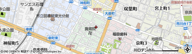 兵庫県姫路市神和町114周辺の地図