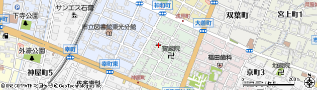 兵庫県姫路市神和町71周辺の地図