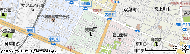 兵庫県姫路市神和町112周辺の地図