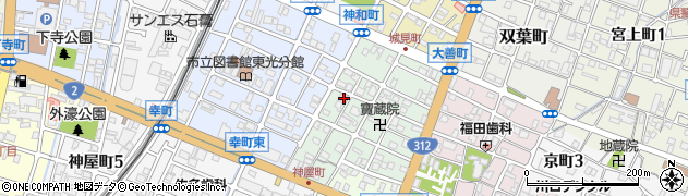 兵庫県姫路市神和町68周辺の地図