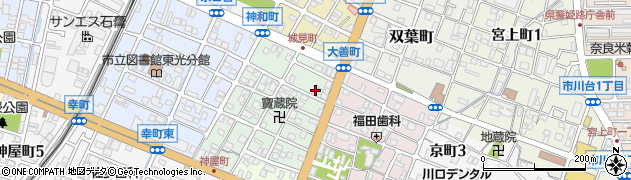 兵庫県姫路市神和町156周辺の地図