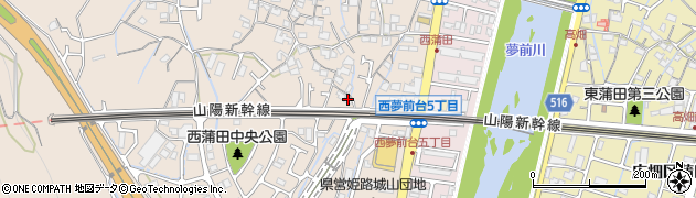 兵庫県姫路市広畑区西蒲田417周辺の地図