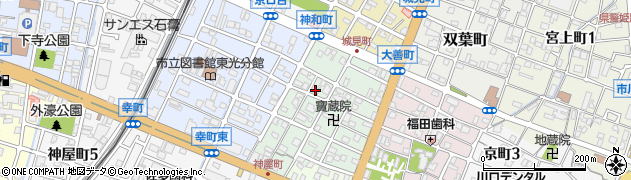 兵庫県姫路市神和町119周辺の地図