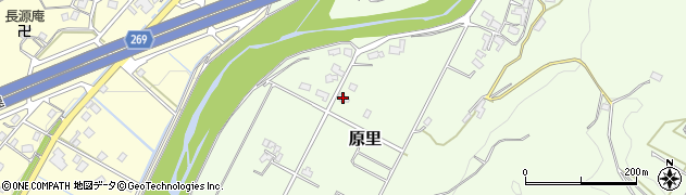 静岡県掛川市原里412周辺の地図
