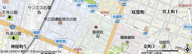 兵庫県姫路市神和町118周辺の地図