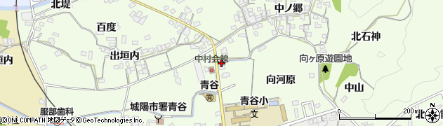 京都府城陽市中向河原35周辺の地図