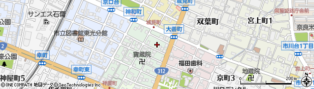兵庫県姫路市神和町158周辺の地図