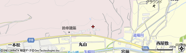 愛知県西尾市吉良町駮馬（丸山）周辺の地図