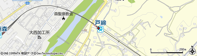 静岡県周智郡森町周辺の地図