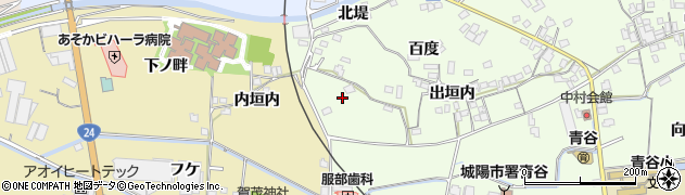 京都府城陽市中出垣内6周辺の地図