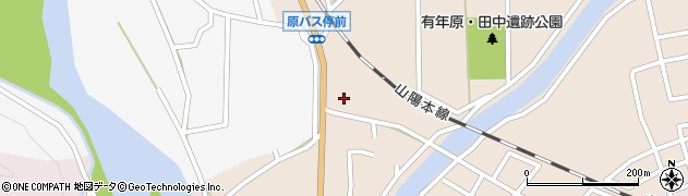 兵庫県赤穂市有年原402周辺の地図