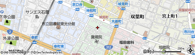 兵庫県姫路市神和町152周辺の地図