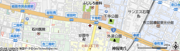 兵庫県姫路市平野町60周辺の地図