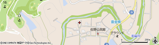 兵庫県三木市細川町豊地728周辺の地図