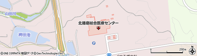 みなと銀行北播磨総合医療センター ＡＴＭ周辺の地図
