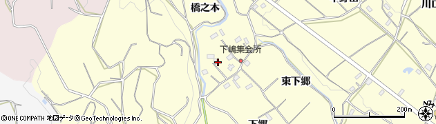 愛知県豊橋市石巻平野町橋之本周辺の地図