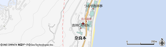 静岡県東伊豆町（賀茂郡）北川周辺の地図