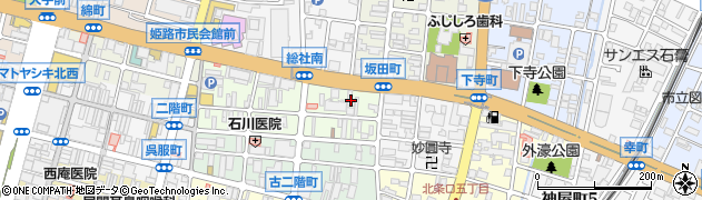 兵庫県姫路市元塩町135周辺の地図