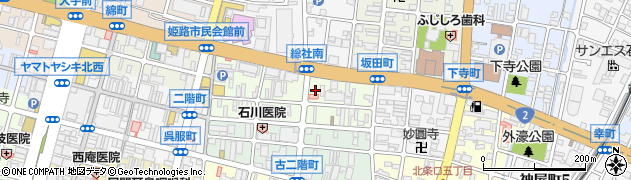 兵庫県姫路市元塩町周辺の地図