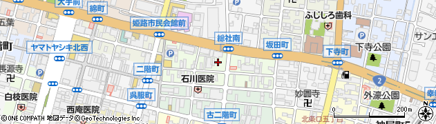兵庫県姫路市元塩町105周辺の地図