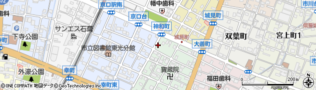 兵庫県姫路市神和町138周辺の地図