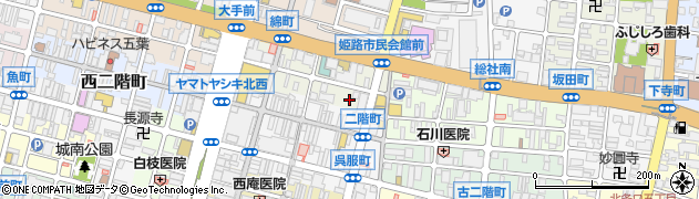 兵庫県姫路市綿町73周辺の地図