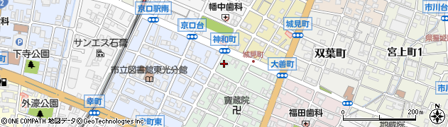 兵庫県姫路市神和町139周辺の地図