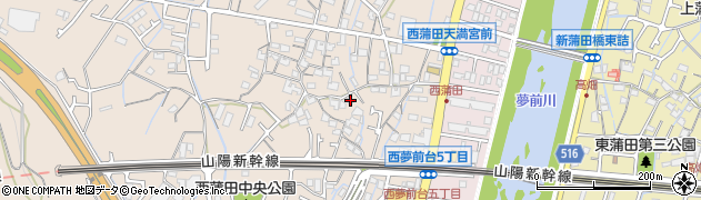 兵庫県姫路市広畑区西蒲田424周辺の地図
