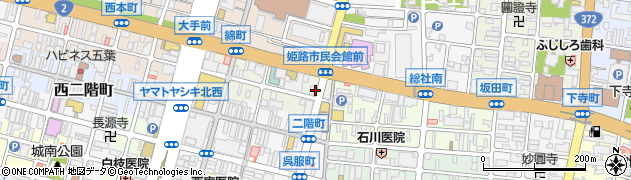 兵庫県姫路市綿町142周辺の地図
