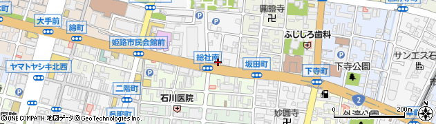 兵庫県姫路市総社本町18周辺の地図