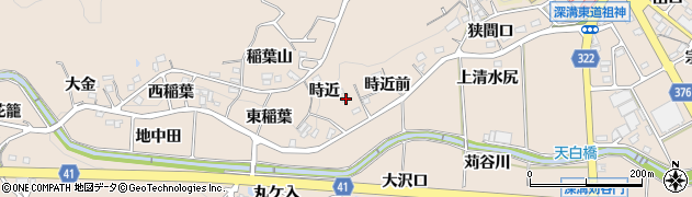 愛知県額田郡幸田町深溝時近8周辺の地図