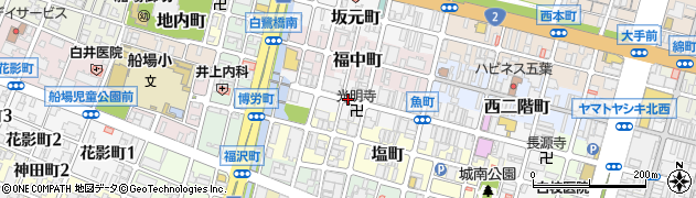 兵庫県姫路市魚町周辺の地図