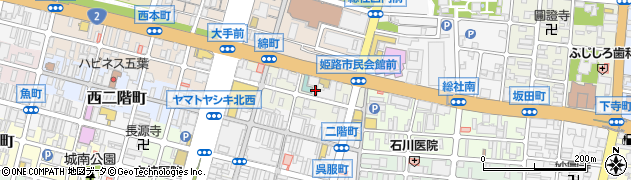 兵庫県姫路市綿町134周辺の地図