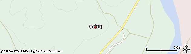 広島県三次市小文町周辺の地図