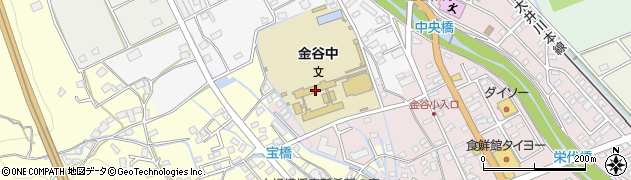 島田市立金谷中学校周辺の地図