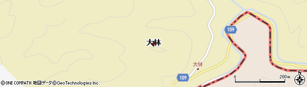 島根県邑南町（邑智郡）大林周辺の地図