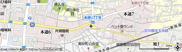 松田周辺の地図