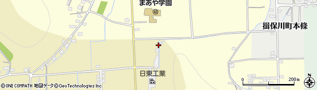 兵庫県たつの市揖保川町片島817周辺の地図