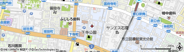 兵庫県姫路市下寺町周辺の地図