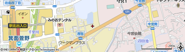 株式会社カーズネット　大阪店周辺の地図