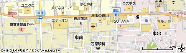 ファッションセンターしまむら太子店周辺の地図