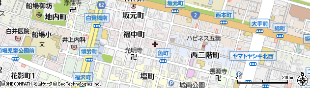 兵庫県姫路市福中町10周辺の地図