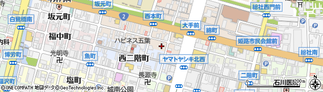 兵庫県姫路市本町146周辺の地図