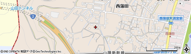 兵庫県姫路市広畑区西蒲田501周辺の地図